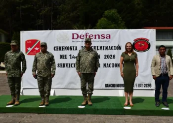 Concluyen 168 jóvenes su formación en el Servicio Militar Nacional en San Cristóbal