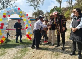 En Anexo Morelos, inaugura Fabiola Ricci tanque de almacenamiento de agua 