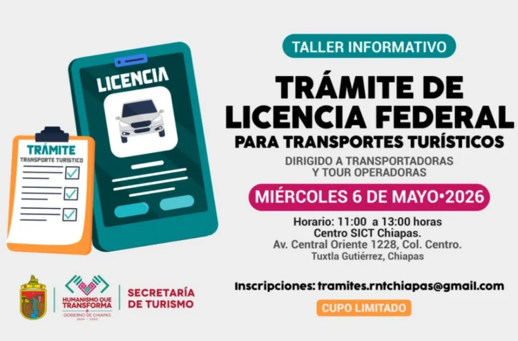 Convocan a taller sobre trámite de licencia para transportes turísticos