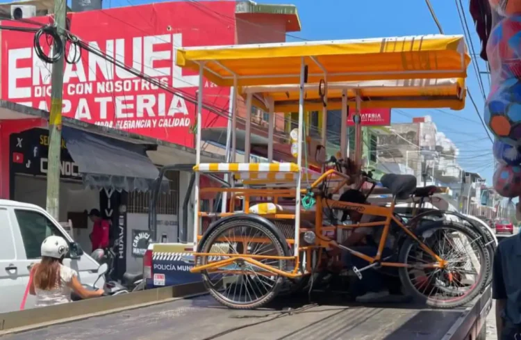 SMyT realiza operativos de supervisión y ordenamiento en Huehuetán