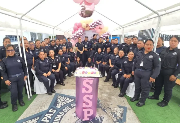 SSP celebra a las madres, integrantes de la Guardias Estatales en Tapachula 