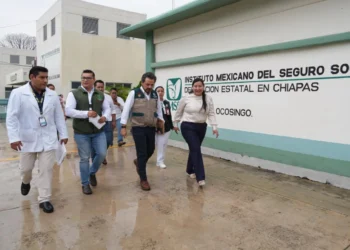 Zoé Robledo supervisa Hospital Rural de Ocosingo para fortalecer atención en comunidades indígenas 