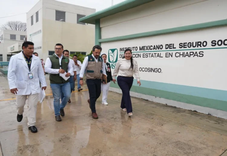 Zoé Robledo supervisa Hospital Rural de Ocosingo para fortalecer atención en comunidades indígenas 