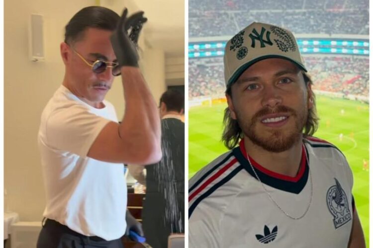 Chef Salt Bae llama a Aldo De Nigris tras polémica por cuenta de 40 mil pesos