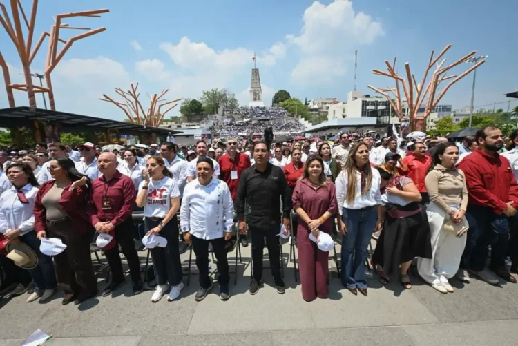 Desde Chiapas, respaldan a Claudia Sheinbaum a dos años del triunfo del Segundo Piso de la Cuarta Transformación