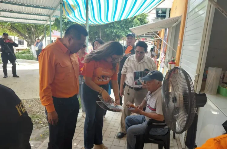 En Catazajá, Fiscalía de Distrito Selva conmemora el Día Naranja