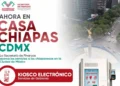 Acerca Secretaría de Finanzas servicios a chiapanecos radicados en la CDMX
