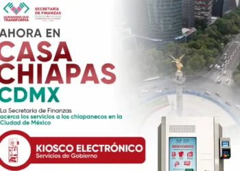 Acerca Secretaría de Finanzas servicios a chiapanecos radicados en la CDMX