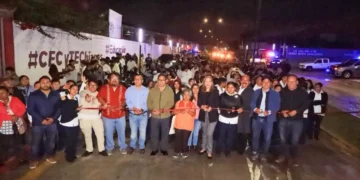 Fabiola Ricci inaugura alumbrado del Eje Vial 2 