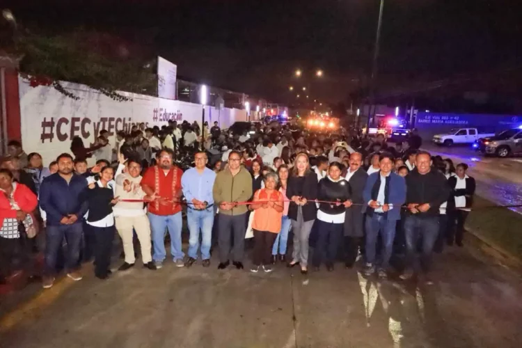 Fabiola Ricci inaugura alumbrado del Eje Vial 2 