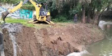 Refuerza Ayuntamiento de SCLC acciones preventivas con desazolve y dragado de ríos 