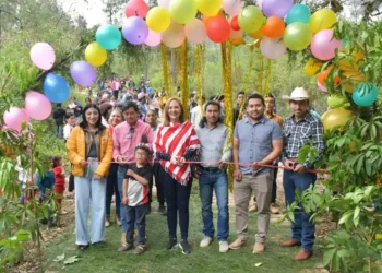 Al inaugurar obra en El Carrizalito, Fabiola Ricci reafirma compromiso con las comunidades de SCLC