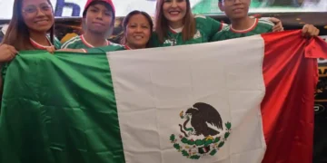 Parque Central reúne a familias sancristobalenses en jornada de convivencia y apoyo a la Selección Mexicana