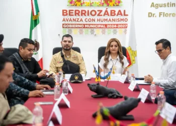 La paz en Berriozábal se fortalece con instituciones unidas y mando: Óscar Aparicio