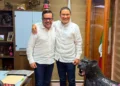Toño Mayorga y Mario Guillén fortalecen agendas en pro de la seguridad de Tuxtla