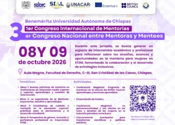 Organiza UNACH el 3er Congreso Internacional de Mentorías