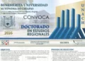 Abierta la convocatoria de ingreso Doctorado en Estudios Regionales que se imparte en la UNACH