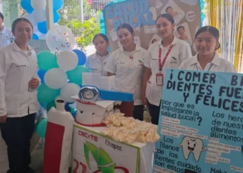 Cecytech acerca formación y servicio a la comunidad mediante prácticas de enfermería
