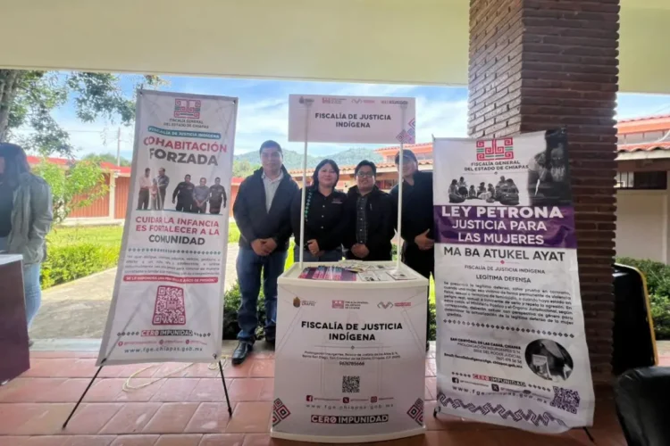 FGE implementa operativos “Protocolo Mochila Segura” y “Balón por la Paz”, en Chamula y Zinacantán