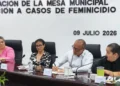 FGE fortalece la coordinación institucional en la Mesa de Atención a Casos de Feminicidio en Tuxtla