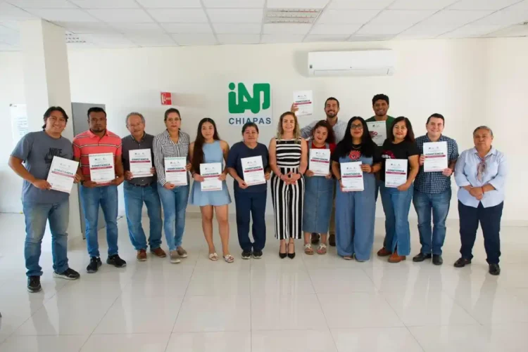 IAP Chiapas capacitó a personal de CEAS 