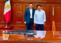 Diputado Mario Guillén se reúne con Ministro Presidente de la SCJN