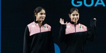 ¡Mía y Lía Cueva vencen por primera vez a China y se bañan en oro en Copa México!