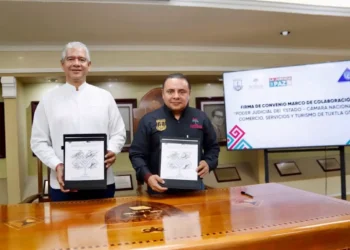 Poder Judicial y Canaco Tuxtla suman esfuerzos para fortalecer la legalidad y el desarrollo de Chiapas