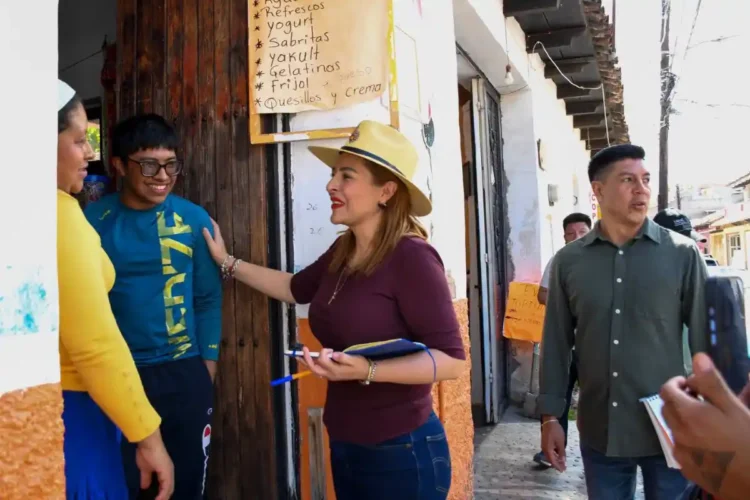 Alcaldesa Fabiola Ricci fortalece el diálogo ciudadano en el histórico Barrio de Mexicanos