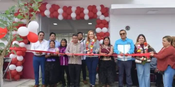 Inaugura Fabiola Ricci comedor comunitario y módulos de baños en Los Nogales