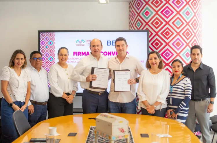 SEyT y BBVA México firman convenio para fortalecer el crecimiento de las Mipymes