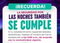 Cumplimiento de horario de venta de bebidas alcohólicas promueve entornos más seguros: SSP