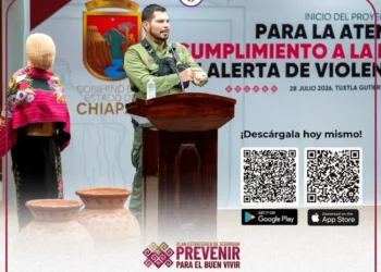 Levantar la voz en Chiapas está a solo un botón de distancia: Óscar Aparicio 