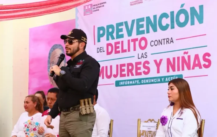 ¡Ni una mujer más violentada en Suchiate!: Óscar Aparicio