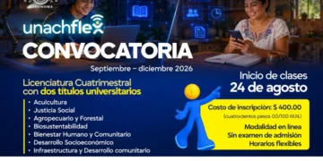 Mantiene UNACH abierta la convocatoria para licenciaturas en línea, registro cierra el 2 de agosto