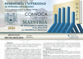 Convoca UNACH a ser parte de la Maestría en Inteligencia Artificial