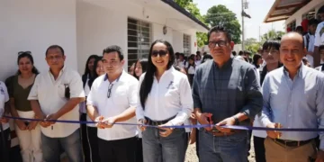 Se fortalece la infraestructura del Cobach 225, en el ejido 20 de Noviembre de Tapachula