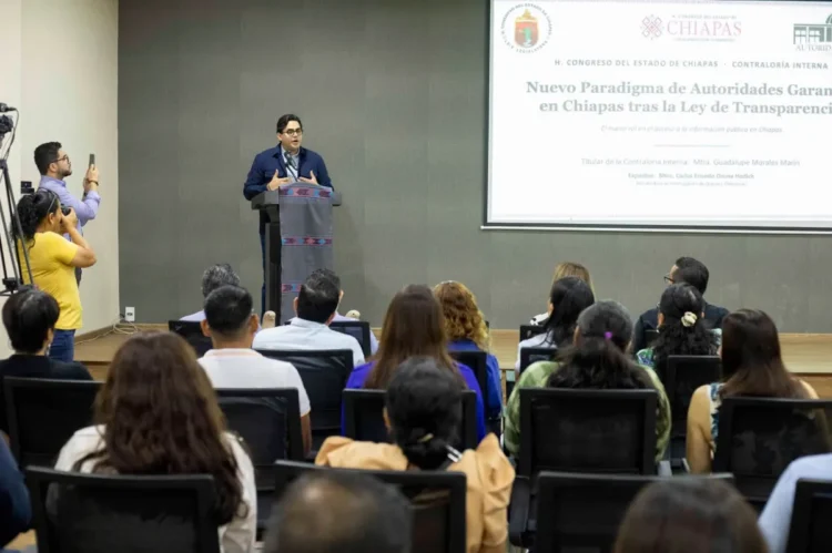 Analizan en Congreso “Nuevo Paradigma de Autoridades Garantes en Chiapas tras la Ley de Transparencia”