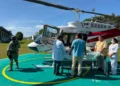 Coordinación interinstitucional permite traslado aéreo de paciente con Código Infarto en Chiapas