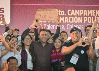 Eduardo Ramírez participa en clausura del 4º Campamento Nacional de Formación Política para Jóvenes de Morena