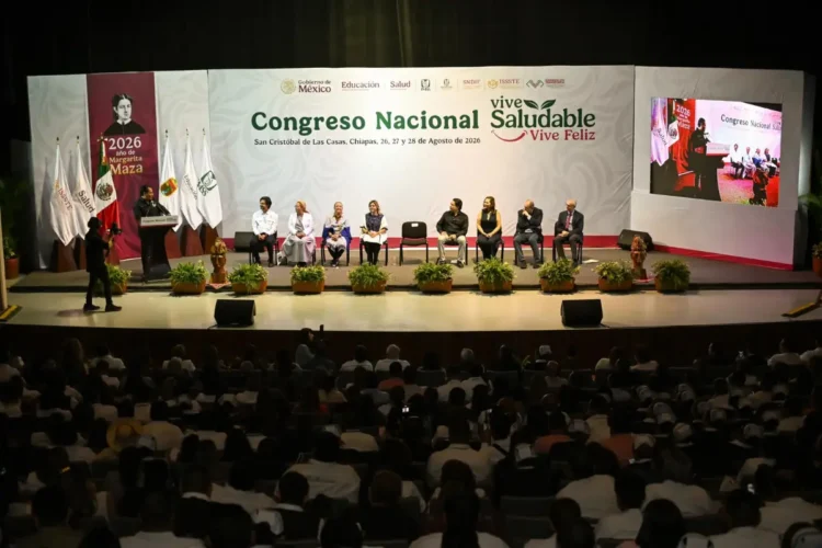 En Chiapas, el Gobierno de México y entidades federativas consolidan “Vive saludable, vive feliz”