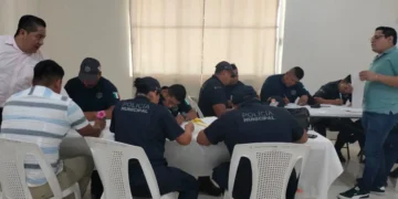 FGE capacita a personal de Seguridad Pública de Sunuapa