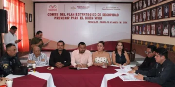 FGE y el Ayuntamiento de Pichucalco instalan el Comité de Seguridad Prevenir para el Buen Vivir