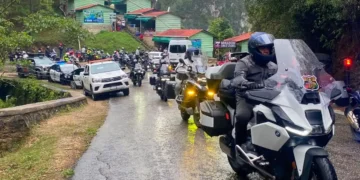 Brinda GET acompañamiento a participantes del Congreso Institucional Educativo del Motociclismo en La Trinitaria