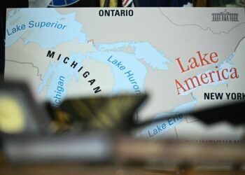 ¡Es oficial! Casa Blanca celebra cambio del Lago Ontario a “Lago América” en Maps