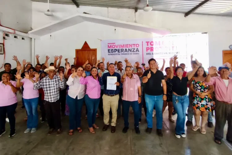 Movimiento Esperanza de Chiapas continúa avanzando en cada rincón del estado 