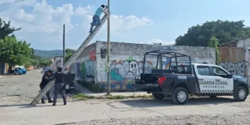 Retiran equipo de video vigilancia no autorizado en Tuxtla Gutiérrez