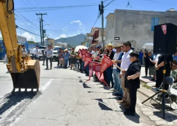 Inician obras de drenaje y pavimentación en la colonia Belisario Domínguez