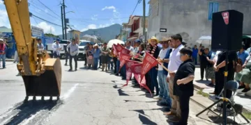 Inician obras de drenaje y pavimentación en la colonia Belisario Domínguez