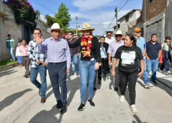 Cumple Fabiola Ricci compromiso con la colonia Morelos con segunda etapa de rehabilitación vial